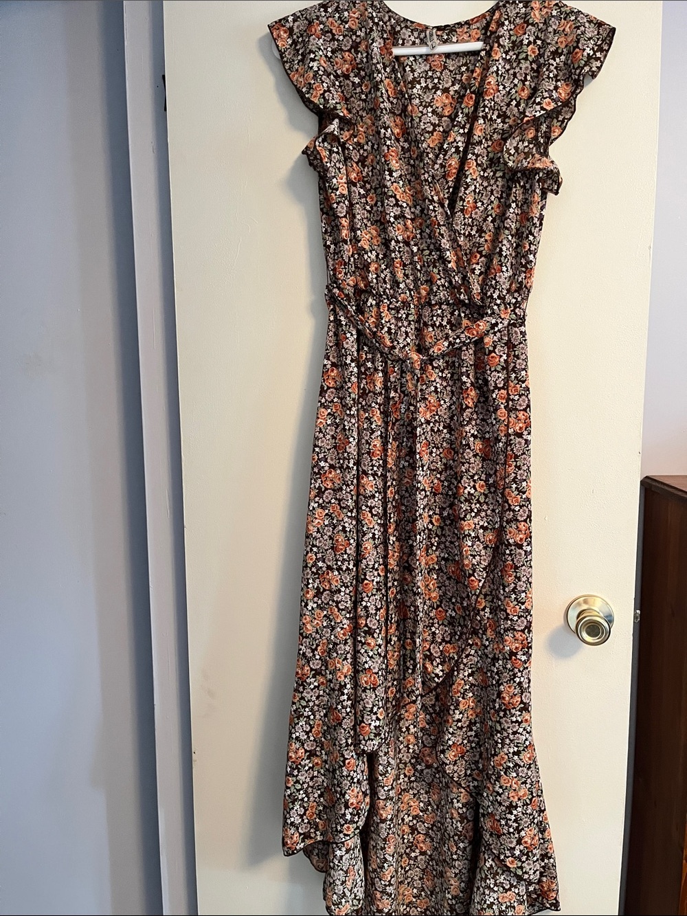 Mock Wrap dress